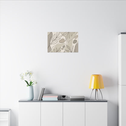 Japandi Minimal Line Canvas Art