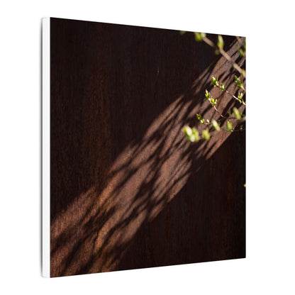 Rust Patina Moody Minimal Canvas Art | Sophisticated Dark Japandi Art