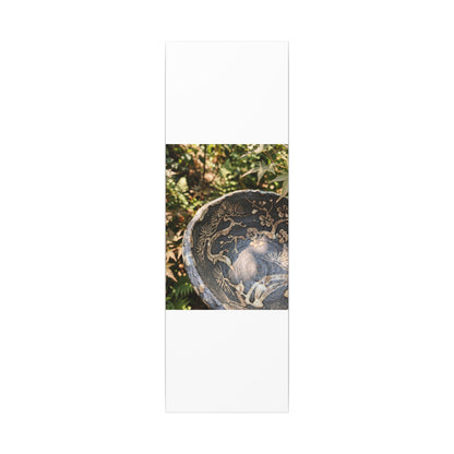 Ceramic Bowl Canvas Art | Summer Japandi Japanese Pattern Art