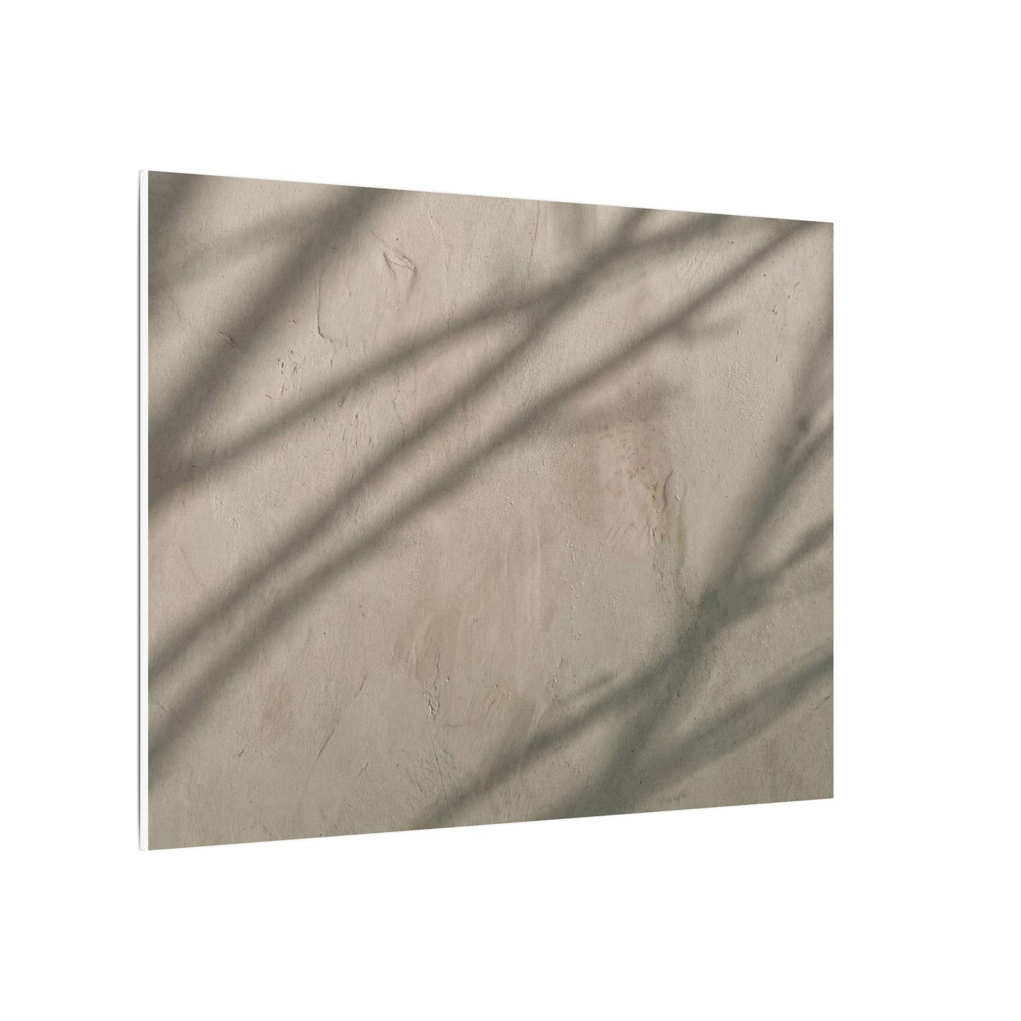Shadow Play Japanese Pattern Canvas Art | Warm Japandi Art