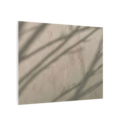 Shadow Play Japanese Pattern Canvas Art | Warm Japandi Art