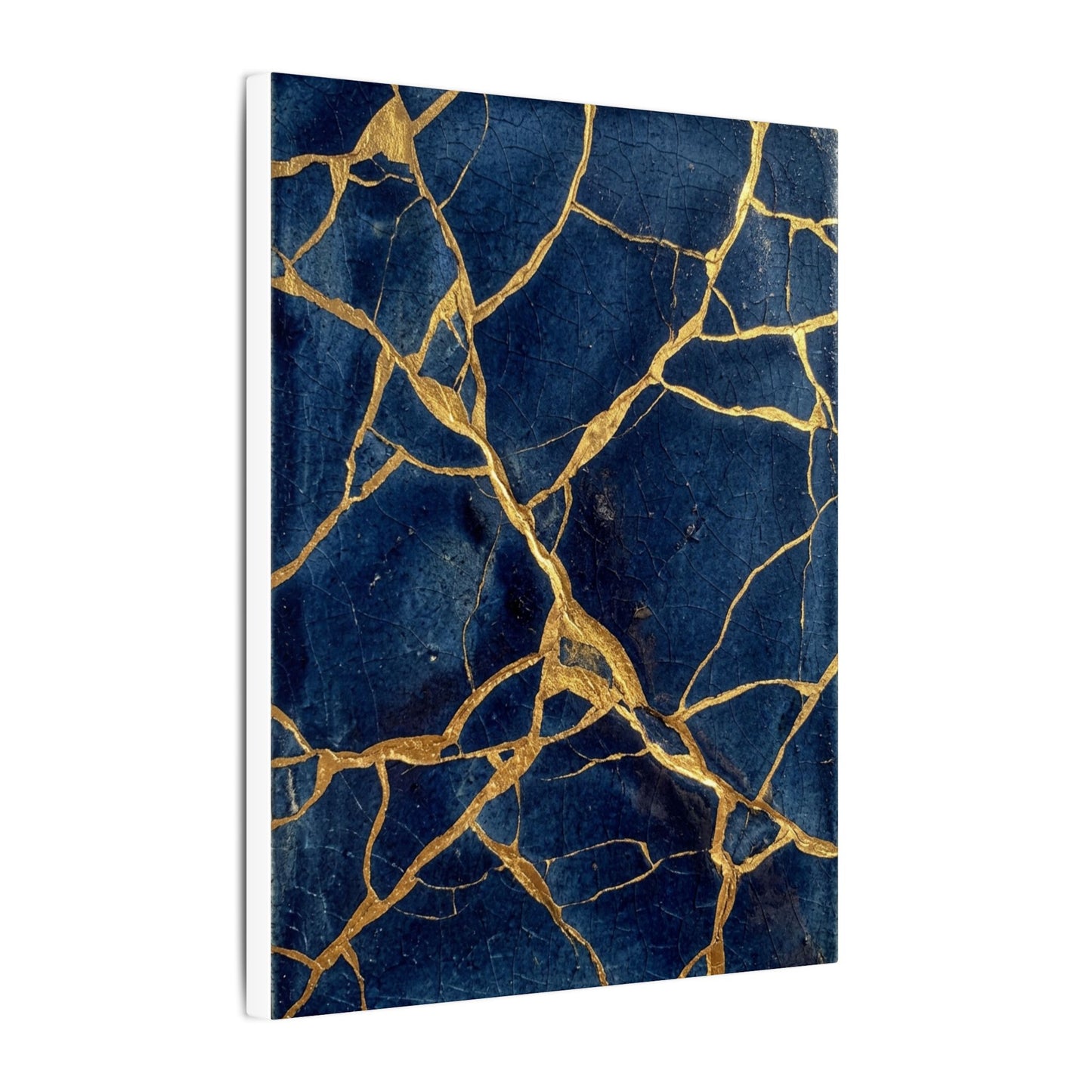 Kintsugi Crackle Canvas Art