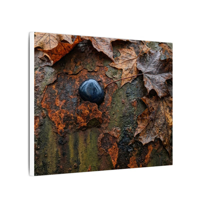 Datsuzoku Rust Patina Canvas Art - Dark Japandi Moody Minimal