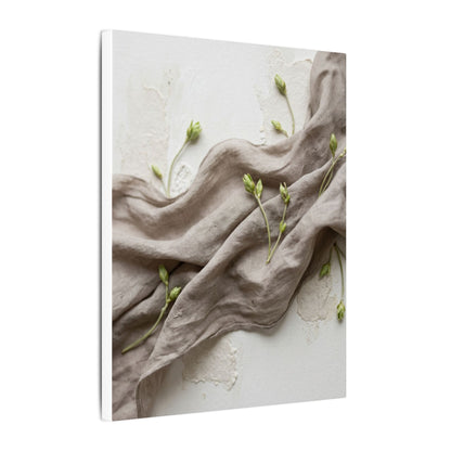 Overcast Silk Drape Canvas Art - Japandi Ma