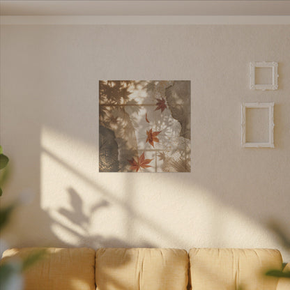 Datsuzoku Shoji Screen Canvas Art - Japandi Japanese Pattern