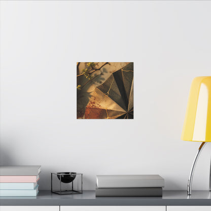 Ma Paper Fold Canvas Art - Kintsugi Broken Beauty