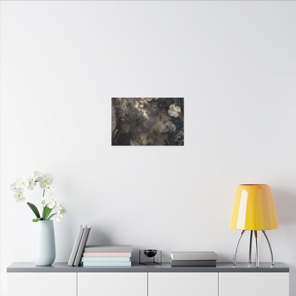 Winter Dried Flowers Texture Canvas Art | Elegant Decor