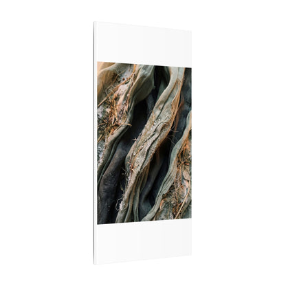 Silk Drape Winter Canvas Art | Japandi Cozy Design