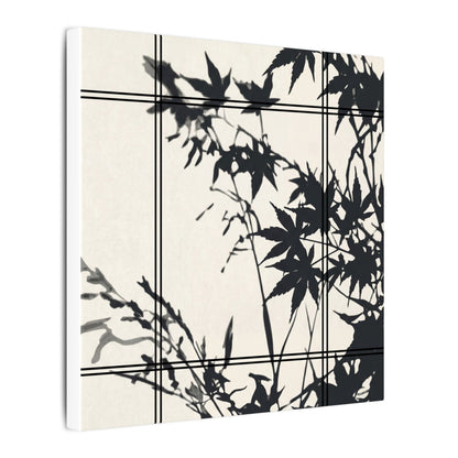 Shoji Screen Canvas Art | Summer Japandi Minimal Line Art