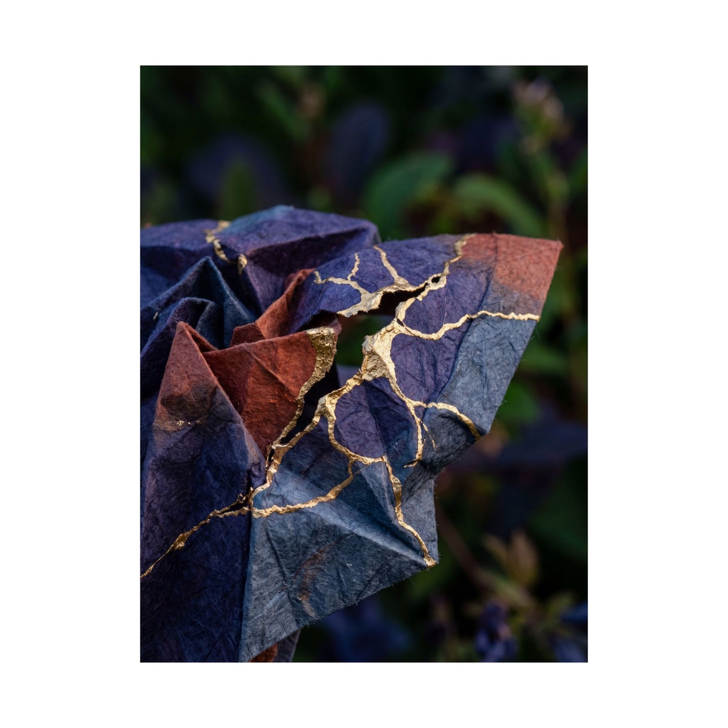 Paper Fold Summer Wall Art Print | Kintsugi Beautiful Design