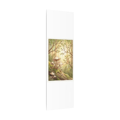 Spring Wild Mushrooms Mushroom Illustration Canvas Art | Cozy Decor