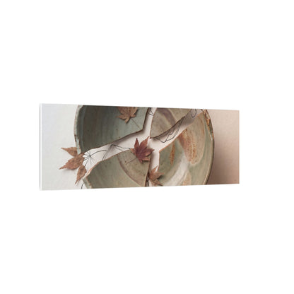 Dawn Ceramic Bowl Canvas Art - Japandi Fukinsei