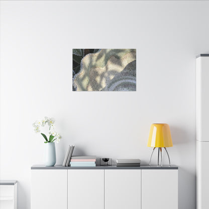 Dappled Ceramic Bowl Canvas Art - Japandi Seijaku