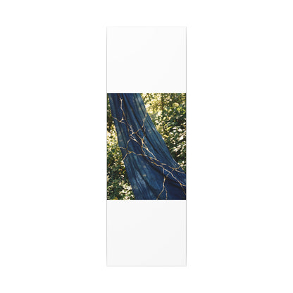 Resilient Silk Drape Canvas Art - Gold Repair Kintsugi