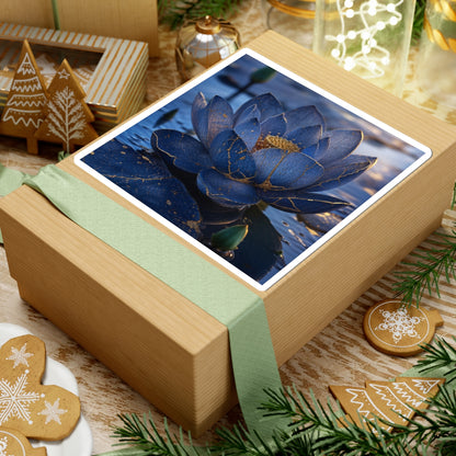 Lotus Flower Spring Sticker | Kintsugi Philosophical Design