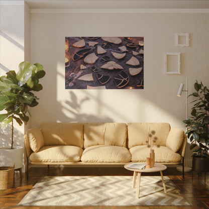 Winter Broken Pottery Broken Beauty Canvas Art | Beautiful Decor