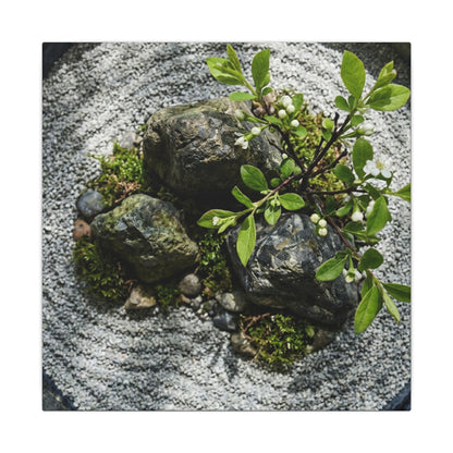 Zen Ceramic Bowl in Dappled | Karesansui Canvas Art