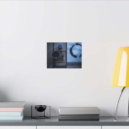 Tea Ceremony Enso Canvas Art | Calm Zen Art