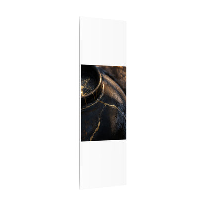 Kintsugi Rust Patina in Golden Hour | Broken Beauty Canvas Art