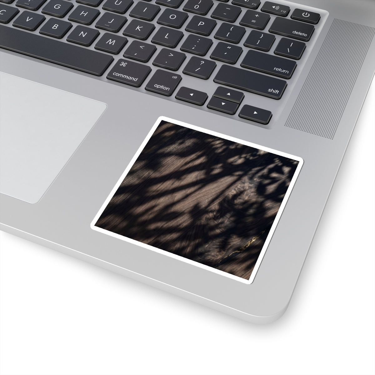 Dark Japandi Shadow Play in Dappled | Shadow Zen Sticker