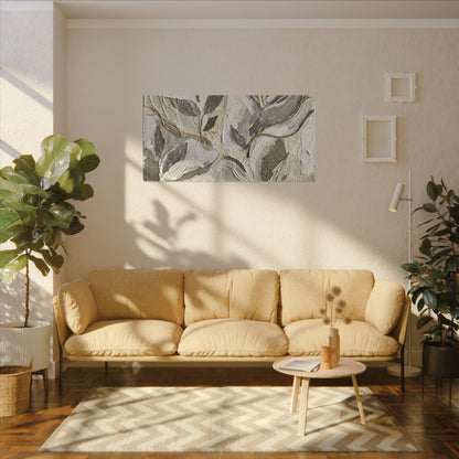 Japandi Textured Canvas Art