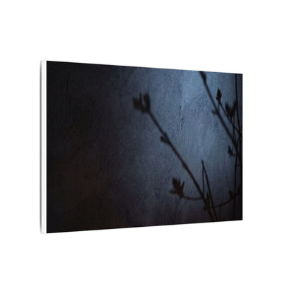 Shadow Play Canvas Art | Spring Dark Japandi Moody Minimal Art