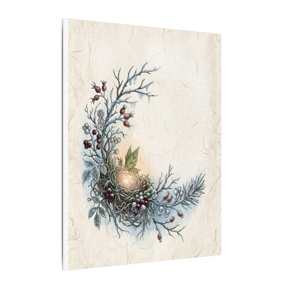 Winter Shoji Screen Forest Whimsy Canvas Art | Enchanting Decor