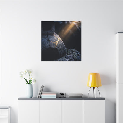 Ma Moonlit Garden Canvas Art - Kintsugi Broken Beauty