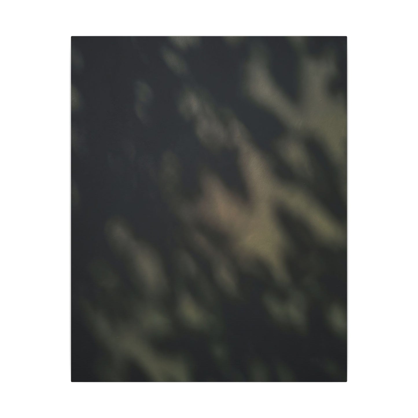 Dappled Shadow Play Canvas Art - Dark Japandi Ma