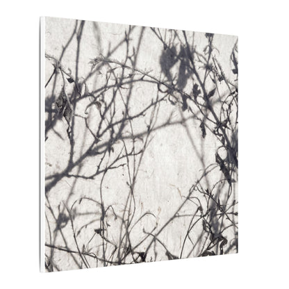 Winter Shadow Play Japanese Pattern Canvas Art | Elegant Decor
