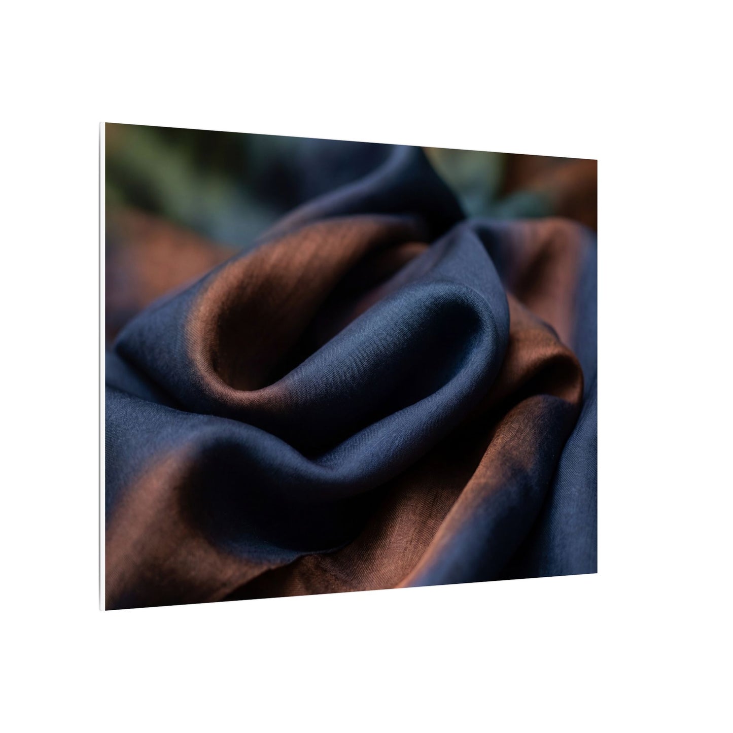 Summer Silk Drape Shadow Zen Canvas Art | Sophisticated Decor