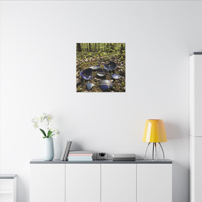 Philosophical Broken Pottery Canvas Art - Broken Beauty Kintsugi