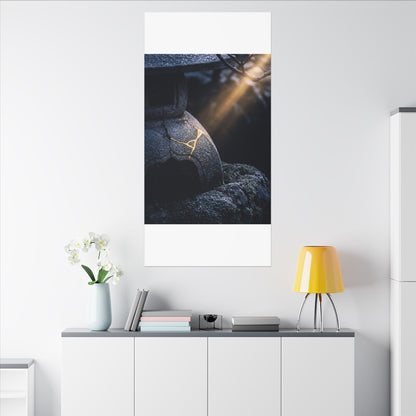 Ma Moonlit Garden Canvas Art - Kintsugi Broken Beauty