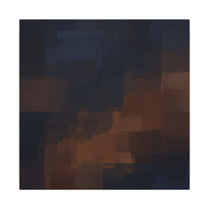 Wabi-sabi Minimal-line Japandi Charcoal Canvas Art