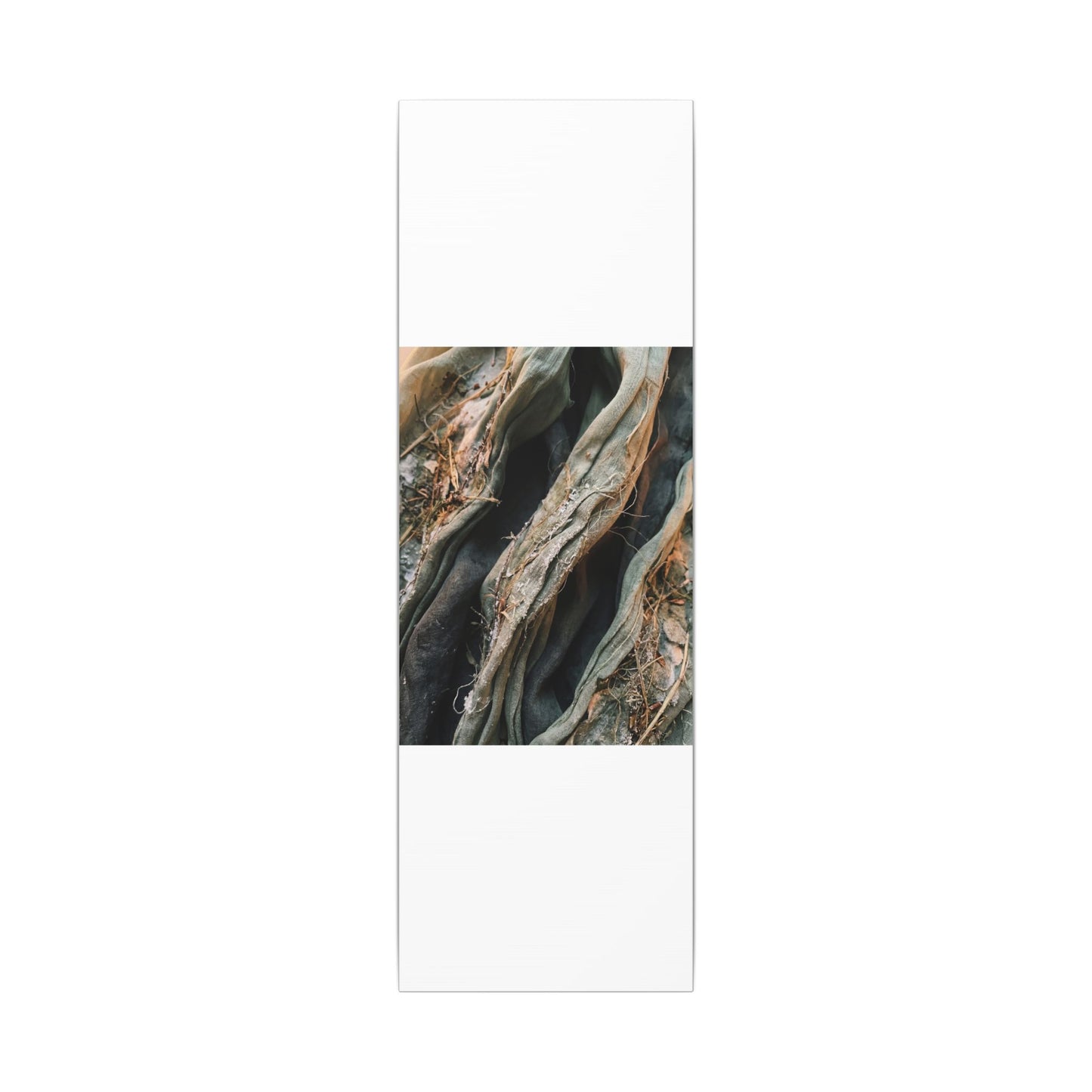 Silk Drape Winter Canvas Art | Japandi Cozy Design