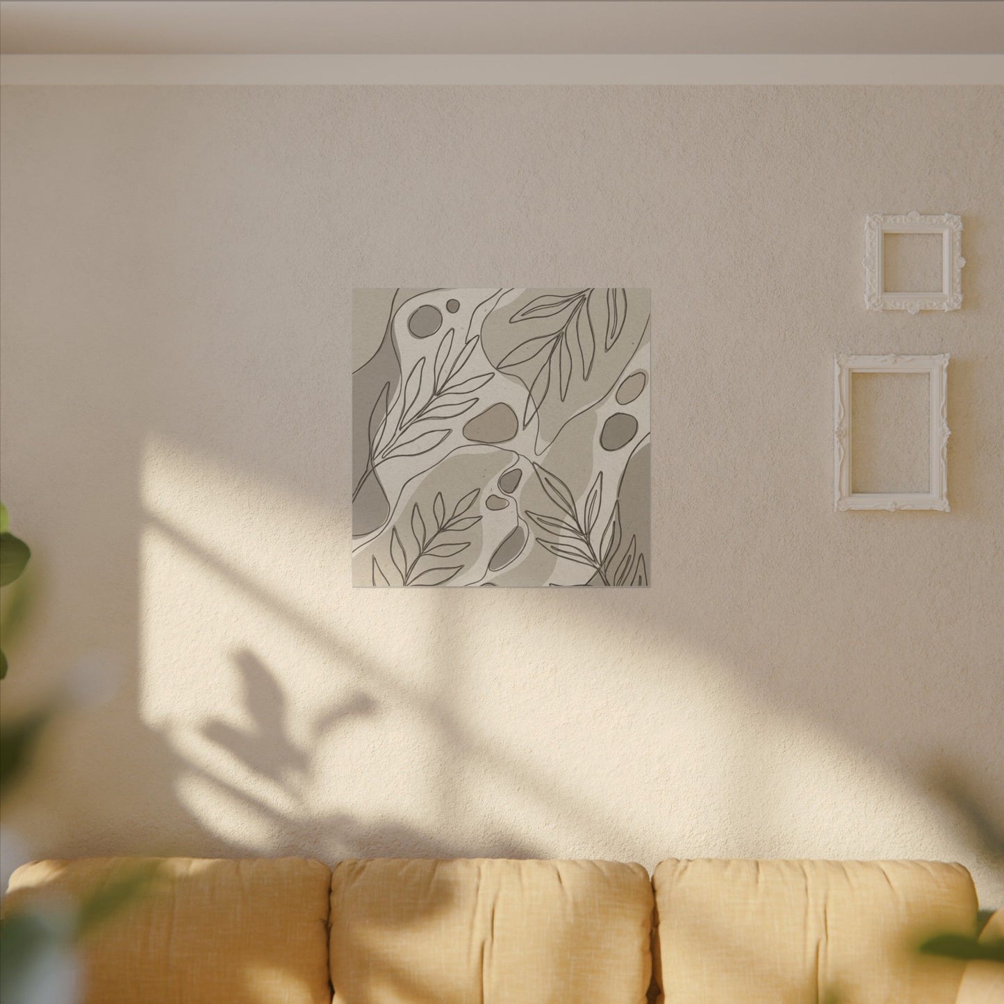 Japandi Minimal Line Canvas Art