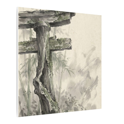 Torii Gate Summer Canvas Art | Zen Tranquil Design