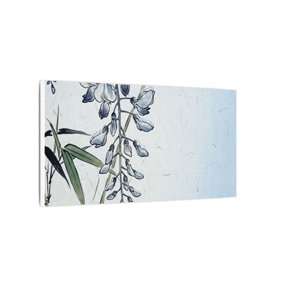 Zen Wisteria in Moonlight | Ukiyo E Inspired Canvas Art