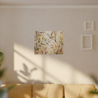 Fukinsei Paper Fold Canvas Art - Japandi Watercolor