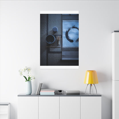 Tea Ceremony Enso Canvas Art | Calm Zen Art