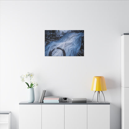Moonlight Silk Drape Canvas Art - Zen Datsuzoku