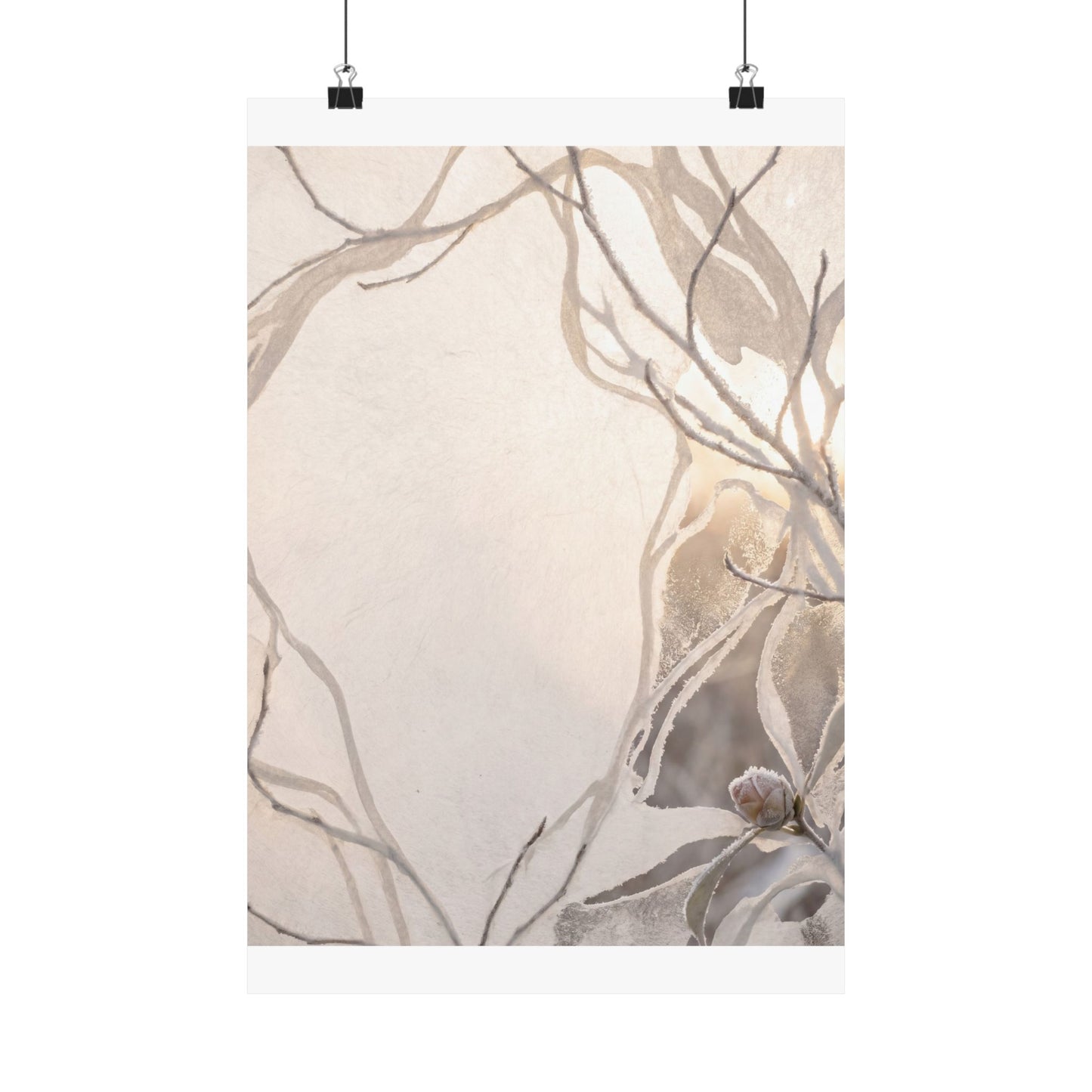 Golden Hour Shoji Screen Wall Art Print - Japandi Datsuzoku