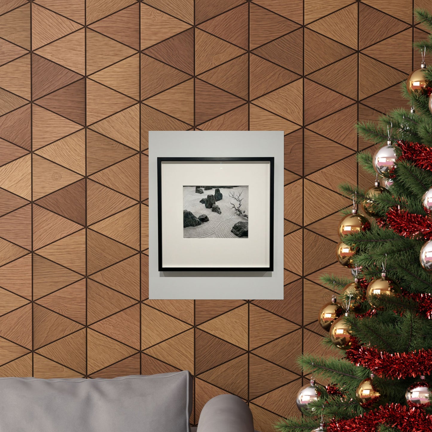 Karesansui Dry Zen Karesansui Wall Art Print