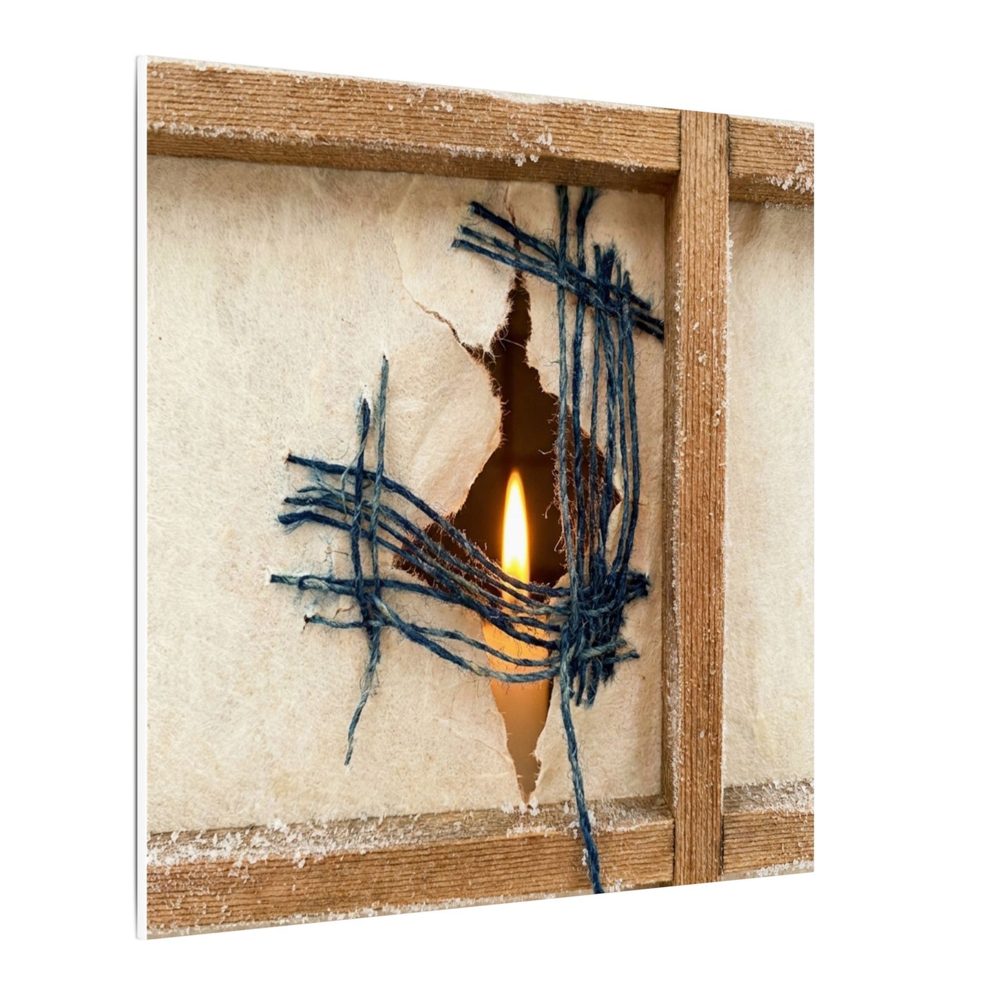 Winter Shoji Screen Broken Beauty Canvas Art | Resilient Decor