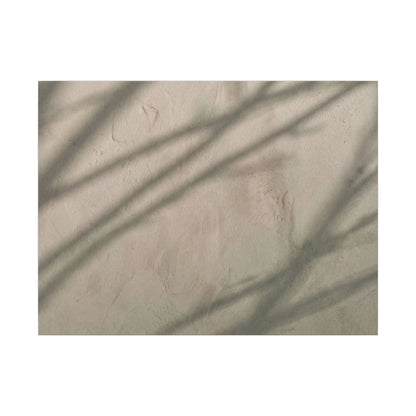 Shadow Play Japanese Pattern Canvas Art | Warm Japandi Art