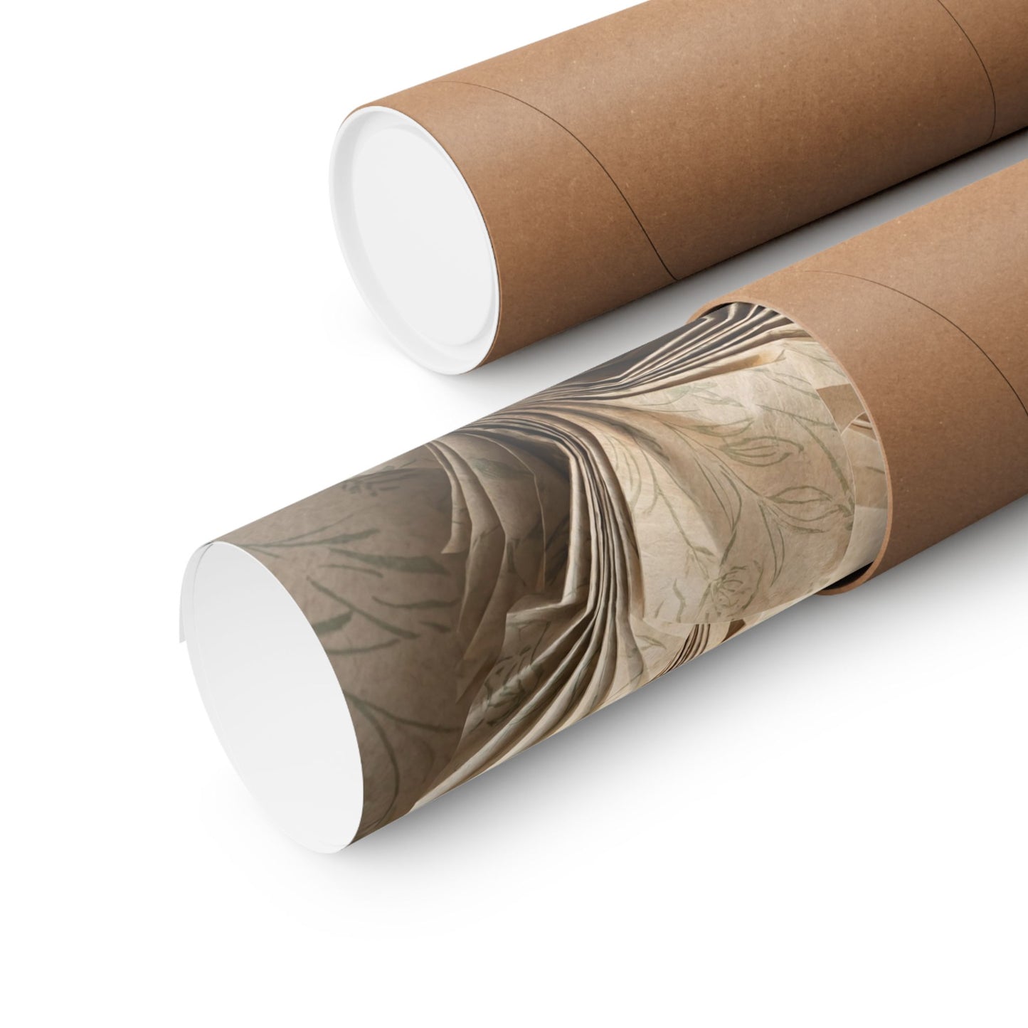 Dawn Paper Fold Wall Art Print - Japandi Fukinsei
