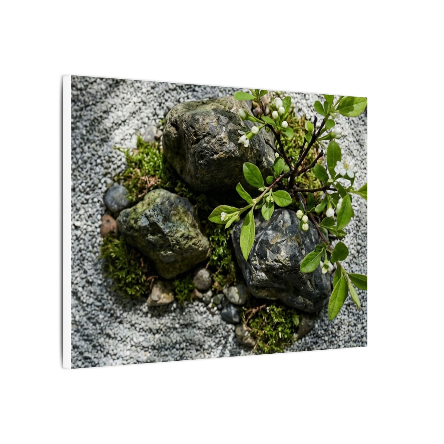 Zen Ceramic Bowl in Dappled | Karesansui Canvas Art