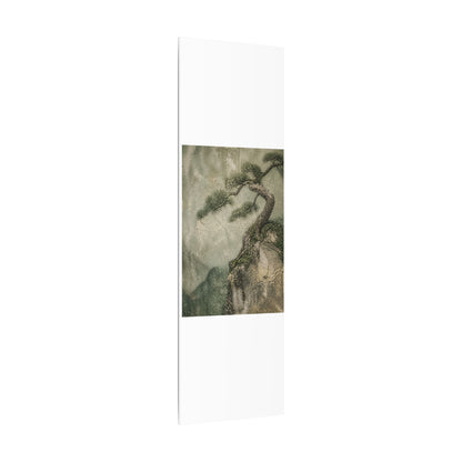 Fukinsei Pine Tree Canvas Art - Japandi Texture