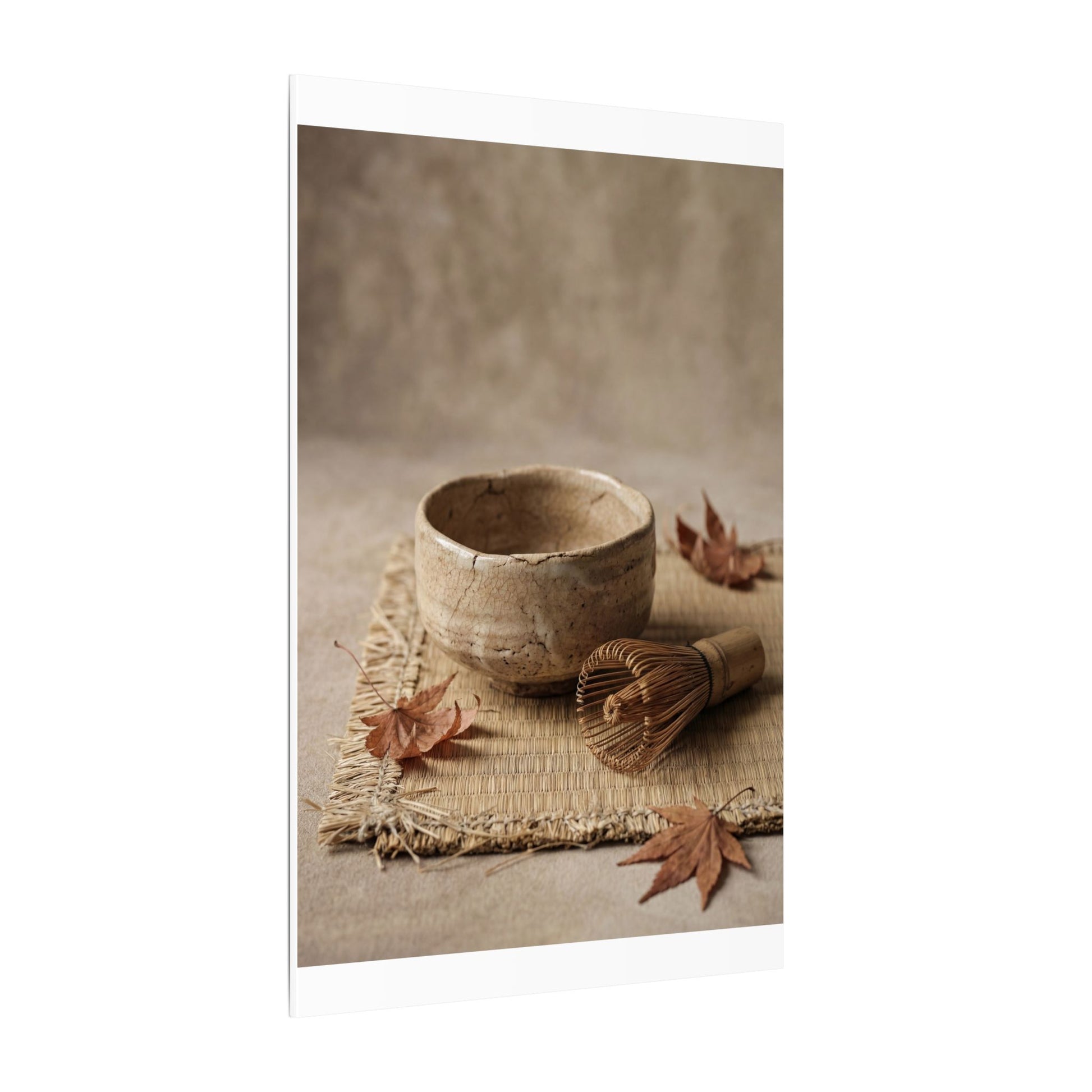Ma Tea Ceremony Canvas Art - Japandi Texture Art Print