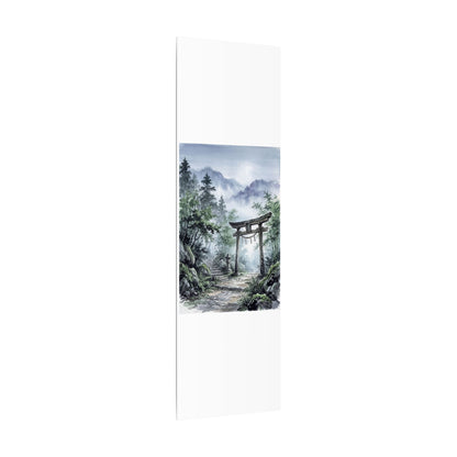 Moonlight Torii Gate Canvas Art - Zen Fukinsei